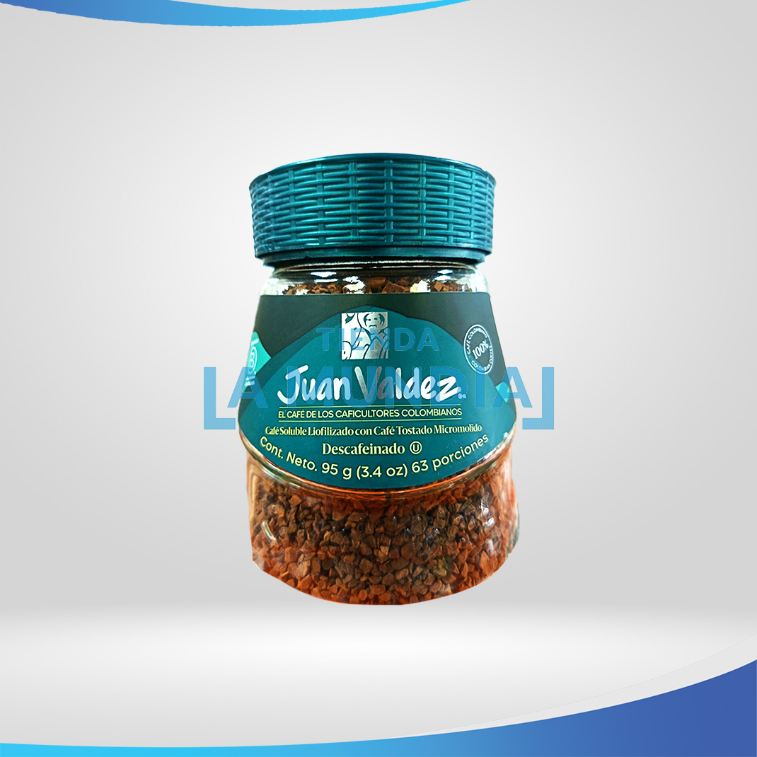 JUAN VALDEZ DESCAFEINADO 95GR